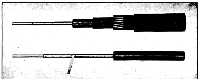 Permalloy-loaded cable