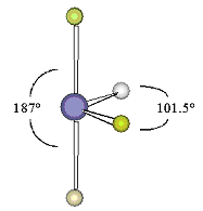 What is the molecular geometry of SF4?